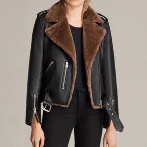 ALL SAINTS BALFERN LUX BIKER JACKET
